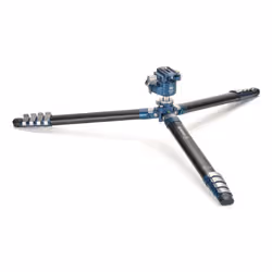 Benro TCBA25G36PT treppiede Fotocamere digitali/film 4 gamba/gambe Nero, Blu, Argento - Vista aggiuntiva 6