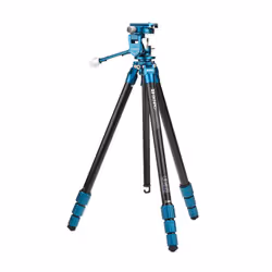 Benro TSSL08APHVF2 treppiede Fotocamere digitali/film 3 gamba/gambe Nero, Blu - Vista aggiuntiva 8