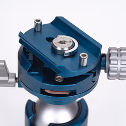 Benro NBBH3 testa per treppiede Nero, Blu Metallo 1/4, 3/8" Palla (forma) - Vista aggiuntiva 3