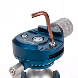 Benro NBBH3 testa per treppiede Nero, Blu Metallo 1/4, 3/8" Palla (forma) - Vista aggiuntiva 6