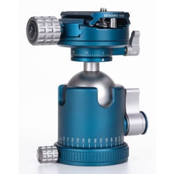 Benro NBBH4 testa per treppiede Blu, Argento Metallo 1/4, 3/8" Palla (forma)