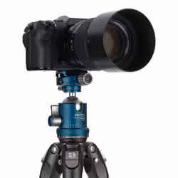 Benro NBBH4 testa per treppiede Blu, Argento Metallo 1/4, 3/8" Palla (forma) - Vista aggiuntiva 4