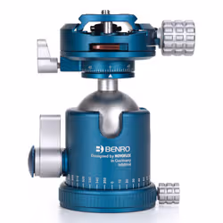 Benro NBBH4 testa per treppiede Blu, Argento Metallo 1/4, 3/8" Palla (forma) - Vista aggiuntiva 7