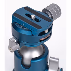 Benro NBBH4 testa per treppiede Blu, Argento Metallo 1/4, 3/8" Palla (forma) - Vista aggiuntiva 8