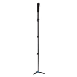 Benro A38FD monopiede per fotocamera Alluminio Nero, Blu, Arancione