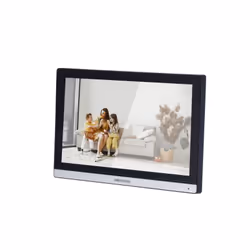 Hikvision Monitor Display Touch Screen interno 7" Intercom POE DS-KH6350-WTE1 Monitor per videocitofono Display TFT di 7" con ...