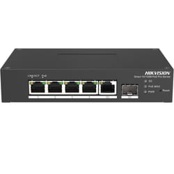 Hikvision DS-3T1306P-SI/HS switch di rete Gestito L2 Fast Ethernet (10/100) Supporto Power over Ethernet (PoE) Nero