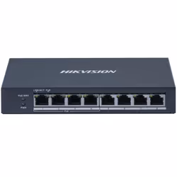 Hikvision DS-3E0508P-O, Gestito, Gigabit Ethernet (10/100/1000), Supporto Power over Ethernet (PoE), Montaggio rack, Montabil ...