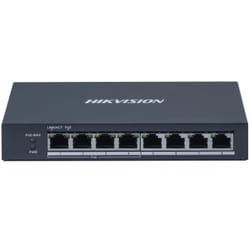 Hikvision DS-3E0508P-O switch di rete Gestito Gigabit Ethernet (10/100/1000) Supporto Power over Ethernet (PoE) Grigio