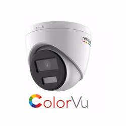 Telecamera Dome Turret IP 4MP 2,8mm con Audio Microfono IP67 Luce bianca 30m Rilevamento movimento 2.0 ColorVu Hikvision
