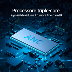 OPPO Enco Free2i, Auricolari True Wireless, Bluetooth5.2, Controlli Touch, Cancellazione del rumore AI 42dB, 30h di Autonomia, Android e iOS, IP54, [Versione Italiana], Colore White - Vista aggiuntiva 5