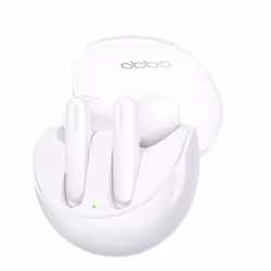 OPPO Enco Air3 Auricolari True Wireless, 25h di Autonomia, Driver da 13.4mm, Bluetooth 5.3, Raggio 10m, Controlli Touch, Cancellazione del rumore IA, Android e iOS, IP54, [Versione Italiana], White