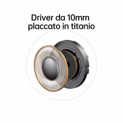 OPPO Enco Buds2, Auricolari True Wireless, Bluetooth 5.2, in-ear, Cancellazione rumore in chiamata, Comandi Touch, Audio Binaurale, Compatibili Android / iOS [Versione Italiana], Midnight Black
