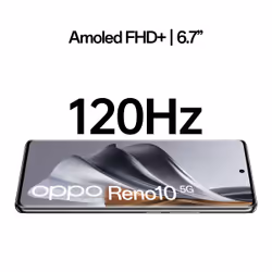 OPPO Reno RENO10 5G, AI Tripla fotocamera 64+32+8MP, RAM 8 GB (Esp. fino 16GB) + ROM 256GB, Colore Silvery Grey - Vista aggiuntiva 4