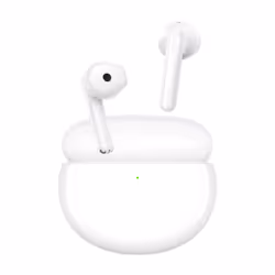 OPPO Enco Air3i Auricolari True Wireless, 35h di Autonomia, Driver da 13.4mm, Bluetooth 5.3, Raggio 10m, Controlli Touch, Cancellazione del rumore IA, Android e iOS, IPX4, [Versione Italiana],White