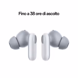 OPPO Enco Buds2 Pro Auricolari True Wireless, Autonomia 38h, Driver da 12.4mm, Bluetooth 5.3, Raggio 10m, Controlli Touch, Cancellazione del rumore IA, Android e iOS, IP55, [Versione Italiana],Granite White - Vista aggiuntiva 5