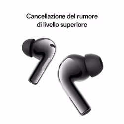 OPPO Enco X3i Auricolari True Wireless, 44h di Autonomia, Doppio Driver da 10.4mm e 6mm, Bluetooth 5.3, Controlli Touch, Cancellazione del rumore IA, Android e iOS, IP55, [Versione Italiana], Grigio - Vista aggiuntiva 5