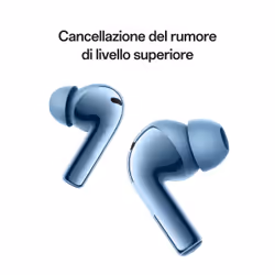 OPPO Enco X3i Auricolari True Wireless, 44h di Autonomia, Doppio Driver da 10.4mm e 6mm, Bluetooth 5.3, Controlli Touch, Cancellazione del rumore IA, Android e iOS, IP55, [Versione Italiana], Blu - Vista aggiuntiva 5