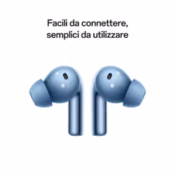 OPPO Enco X3i Auricolari True Wireless, 44h di Autonomia, Doppio Driver da 10.4mm e 6mm, Bluetooth 5.3, Controlli Touch, Cancellazione del rumore IA, Android e iOS, IP55, [Versione Italiana], Blu - Vista aggiuntiva 6