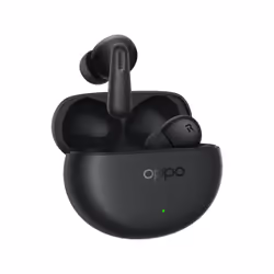 OPPO Enco Air4 Pro Auricolari True Wireless, 44h di Autonomia, Driver in Titanio da 12.4mm, Bluetooth 5.4, Controlli Touch, Cancellazione del rumore AI, Android e iOS, IP55, [Versione Italiana], Nero