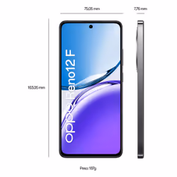 OPPO Reno12 F AI Smartphone, Tripla fotocamera 50+8+2MP, RAM 16 GB (8+8) + ROM 256GB, Matte Gray - Vista aggiuntiva 7