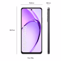 OPPO A40 Smartphone, Fotocamera AI 50MP, RAM 12GB (6+6) + ROM 128GB, IP54, Sparkle Black - Vista aggiuntiva 5