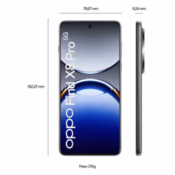 OPPO Find X8 Pro AI Smartphone, Quadrupla Fotocamera 50+50+50+50MP, RAM 16 GB (+12GB) +ROM 512GB, Space Black - Vista aggiuntiva 8