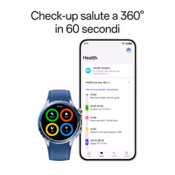 OPPO Watch X2, Display AMOLED da 1.50’’, Bluetooth 5.2 BLE, GPS, NFC, ColorOS Watch 7.0, Doppio processore Qualcomm, Android, Ricarica Rapida 0-100% 80min, 120 ore di Autonomia, ROM 32 GB [Versione italiana], Summit Blue - Vista aggiuntiva 4