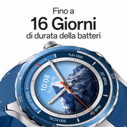 OPPO Watch X2, Display AMOLED da 1.50’’, Bluetooth 5.2 BLE, GPS, NFC, ColorOS Watch 7.0, Doppio processore Qualcomm, Android, Ricarica Rapida 0-100% 80min, 120 ore di Autonomia, ROM 32 GB [Versione italiana], Summit Blue - Vista aggiuntiva 5