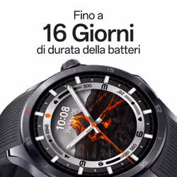 OPPO Watch X2, Display AMOLED da 1.50’’, Bluetooth 5.2 BLE, GPS, NFC, ColorOS Watch 7.0, Doppio processore Qualcomm, Android, Ricarica Rapida 0-100% 80min, 120 ore di Autonomia, ROM 32 GB [Versione italiana], Lava Black - Vista aggiuntiva 5