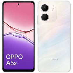 OPPO A5x 16,9 cm (6.67") Doppia SIM 4G USB tipo-C 4 GB 128 GB 6000 mAh Bianco
