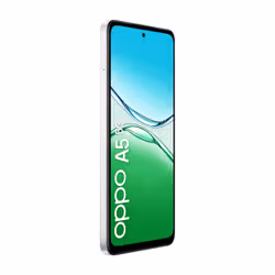 OPPO A5 5G A5 Smartphone, Foto AI 50MP, Frontale 5MP, Display 6.67” 90HZ LCD HD+, 6000mAh, RAM 6(Esp2GB/4GB/6GB)+ROM 128GB (esp1TB), IP65, [Versione Italia], Mist White - Vista aggiuntiva 6