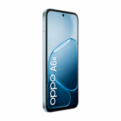 OPPO A6x AI Smartphone, doppia fotocamera 13MP+QVGA, Selfie 5MP, Display 6.75” 120HZ IPS HD+, 6100mAh, RAM 4GB(Esp1GB/2GB/4GB)+ROM 256GB [Versione Italia], Ice Blue - Vista aggiuntiva 6