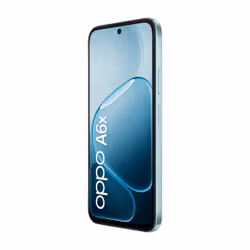 OPPO A6x AI Smartphone, doppia fotocamera 13MP+QVGA, Selfie 5MP, Display 6.75” 120HZ IPS HD+, 6100mAh, RAM 4GB(Esp1GB/2GB/4GB)+ROM 256GB [Versione Italia], Ice Blue - Vista aggiuntiva 8