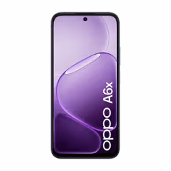 OPPO A6x AI Smartphone, doppia fotocamera 13MP+QVGA, Selfie 5MP, Display 6.75” 120HZ IPS HD+, 6100mAh, RAM 4GB(Esp1GB/2GB/4GB)+ROM 256GB [Versione Italia], Black Purple - Vista aggiuntiva 5