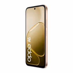 OPPO A6 AI Smartphone, doppia fotocamera 50MP+2, Selfie 8MP, Display 6.75” 120HZ IPS HD+, 6550mAh, RAM 6GB(Esp2GB/4GB/6GB)+ROM 256GB [Versione Italia], Aurora Gold - Vista aggiuntiva 8