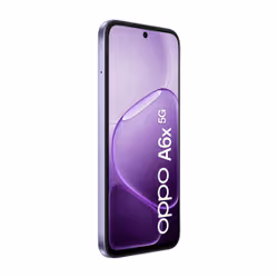 OPPO A6x 5G AI Smartphone, doppia fotocamera 50MP+2MP, Selfie 5MP, Display 6.75” 120HZ IPS HD+, 6100mAh, RAM 6GB(Esp2GB/4GB/6GB)+ROM 256GB [Versione Italia], Violet Purple - Vista aggiuntiva 7