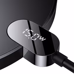 Baseus CCED000001 Caricabatterie per dispositivi mobili Cuffie, Smartphone Nero USB Carica wireless Interno - Vista aggiuntiva 6
