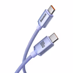Baseus CAJY000705 cavo USB USB 2.0 2 m USB C Viola - Vista aggiuntiva 2