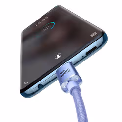 Baseus CAJY000705 cavo USB USB 2.0 2 m USB C Viola - Vista aggiuntiva 3