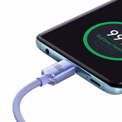 Baseus CAJY000705 cavo USB USB 2.0 2 m USB C Viola - Vista aggiuntiva 4