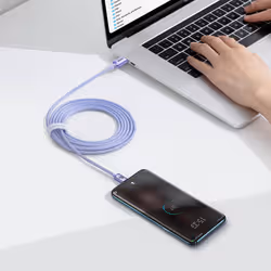Baseus CAJY000705 cavo USB USB 2.0 2 m USB C Viola - Vista aggiuntiva 7