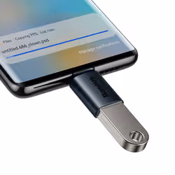 Baseus ZJJQ000003 adattatore per inversione del genere dei cavi USB Type-C USB-A 3.2 Gen 1 Blu - Vista aggiuntiva 4