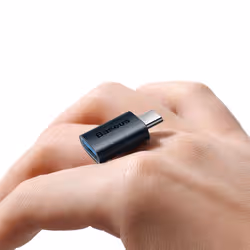 Baseus ZJJQ000003 adattatore per inversione del genere dei cavi USB Type-C USB-A 3.2 Gen 1 Blu - Vista aggiuntiva 6