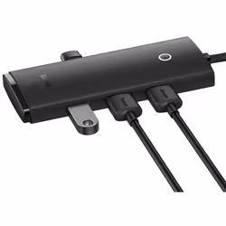 Baseus WKQX030001 hub di interfaccia USB 3.2 Gen 1 (3.1 Gen 1) Type-A 5000 Mbit/s Nero