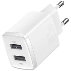 Baseus Compact Universale Bianco AC Interno