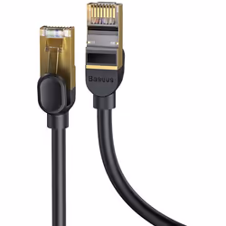 Baseus WKJS010301, 2 m, Cat7, S/FTP (S-STP), RJ-45, RJ-45, Nero