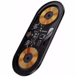 Baseus 2In1 20W Digital Led Display Cuffie, Auricolare, Smartphone Nero USB Carica wireless Interno