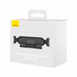 Baseus Stable Gravitational Car Mount Lite Telefono cellulare/smartphone Nero - Vista aggiuntiva 5