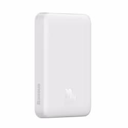Baseus Magnetic Mini 10000 mAh Carica wireless Bianco - Vista aggiuntiva 2